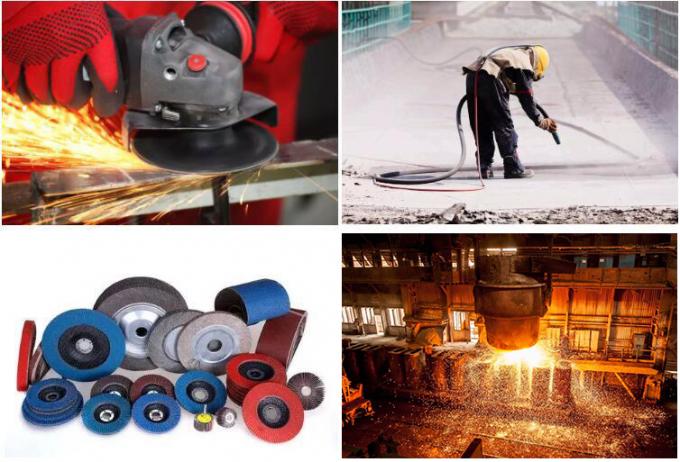 पर्यावरण के अनुकूल उच्च शुद्धता सफेद फ्यूज्ड एल्यूमीनियम WFA 99% एल्यूमीनियम ऑक्साइड सिलिकॉन कार्बाइड पाउडर के साथ कोरंडम 4