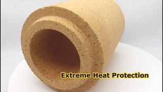 भट्ठी में ज्वलनशील ईंटें