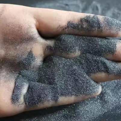 उच्च तापमान अस्थिर थोक सिलिकॉन कार्बाइड काला 98% SiC सिलिकॉन कार्बाइड पाउडर 200 ग्रिट 400 ग्रिट