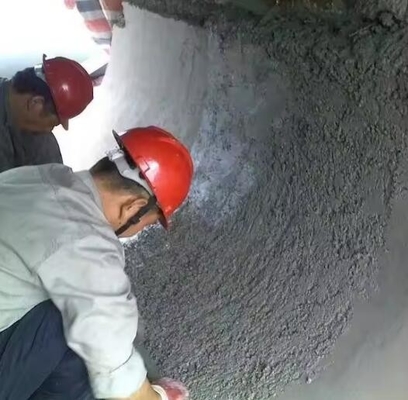 उत्पादित Al2O3-SiO2 रासायनिक संरचना गर्मी प्रतिरोधी कास्टेबल रैमिंग मास के लिए ईएएफ तल रेफ्रेक्टरी