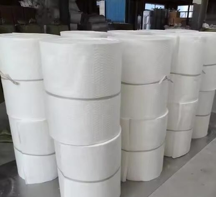 उच्च तापमान इन्सुलेशन ऊन सिरेमिक फाइबर कंबल थोक 1260c 50 मिमी 25 मिमी मोटी एल्यूमिनियम सिलिकेट सुई कंबल
