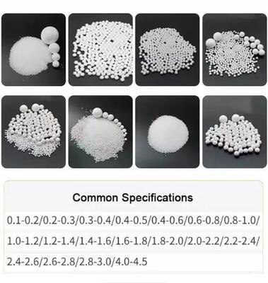 5-10mm Zirconia Alumina Ceramic Grinding Balls Beads For Industrial Ball Milling Welding Cutting High Wear-Resistance 2000MPa उच्च पहनने के प्रतिरोध के साथ