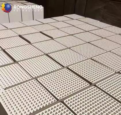 रोंगशेंग उच्च प्रदर्शन एल्यूमीनियम कॉर्डियराइट मल्टी कोरंडम हनीकॉम सिरेमिक रिजेनेरेटर