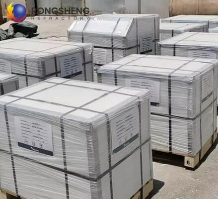 उच्च घनत्व AZS 33 AZS 36 AZS 41 ब्लॉक फ्यूज्ड कास्ट रेफ्रेक्टरी AZS ग्लास पिघलने की भट्ठी के लिए जिरकोनिया कोरंडम ईंट