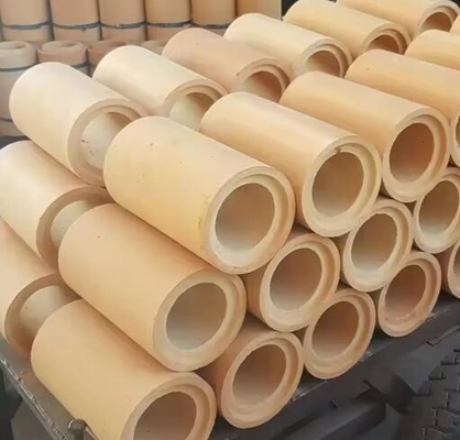 इस्पात लोहे की ढलाई गोल अस्थिर ईंट फनल/आवरण/गोल/वर्ग एल्यूमीनियम आग कीचड़ धावक ईंट कास्टिंग नोजल ईंट