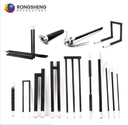 उच्च तापमान यू,डब्ल्यू,एच,स्पाइरल,सीधा प्रकार सिलिकॉन कार्बाइड हीटिंग एलिमेंट